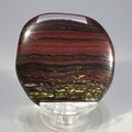 Tiger Iron Polished Flat Tumblestone ~43mm
