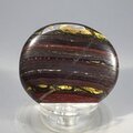 Tiger Iron Polished Flat Tumblestone ~44mm