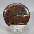 Tiger Iron Polished Flat Tumblestone ~44mm