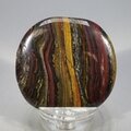 Tiger Iron Polished Flat Tumblestone ~44mm