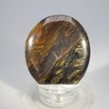 Tiger Iron Polished Flat Tumblestone ~46mm