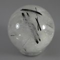 Tourmalinated Quartz Crystal Sphere ~4.4cm