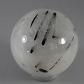Tourmalinated Quartz Crystal Sphere ~5.5cm