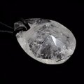 Tourmalinated Quartz Pendant & Wax Cotton Cord ~31mm