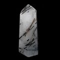 Tourmalinated Quartz Polished Point  ~84mm