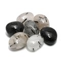 Tourmalinated Quartz Tumble Stone Extra Grade (25-30mm)