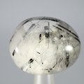 Tourmalinated Quartz Tumblestone ~33mm