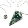 Tree Jasper Crystal Pendulum