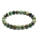 Turquoise 8mm Round Bead Bracelet