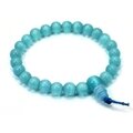 Turquoise Cat's Eye Powerbead Bracelet