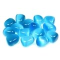 Turquoise Cat's Eye Tumble Stone (15-20mm)