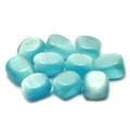 Turquoise Cat's Eye Tumble Stone - Synthetic