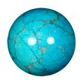Turquoise Howlite Crystal Sphere ~4.5cm