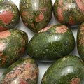 Unakite Crystal Egg ~48mm