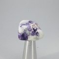 Violet Flame Opal Tumblestone ~26mm