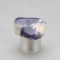 Violet Flame Opal Tumblestone ~28mm