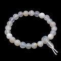 White Moonstone Power Bead Bracelet