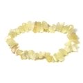 Yellow Calcite Gemstone Chip Bracelet