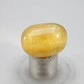 Yellow Fluorite Tumblestone ~28mm