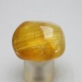Yellow Fluorite Tumblestone ~31mm
