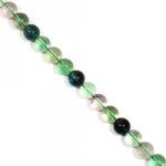 Fluorite Crystal Beads - 10mm Round Bead