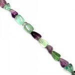 Fluorite Crystal Beads - 5-10mm Tumble Stone