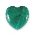 Malachite Howlite Mini Crystal Heart - 2.5cm