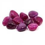 Pink Agate Tumble Stone (20-25mm)