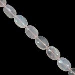 Rose Quartz Crystal Beads - 20mm Madagascan Oval