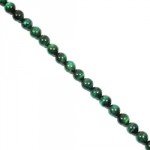 Turquoise Tiger Eye Crystal Beads - 8mm Round Bead