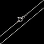 925 Silver Chain - Round Snake, Fine Gauge