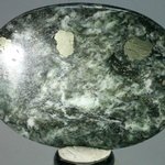 African Jade & Pyrite Palm Stone (Extra Grade) ~70mm