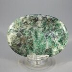 African Jade & Pyrite Palm Stone (Extra Grade) ~70x50mm
