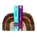 Agate Bookends ~15cm  Natural Brown/Red