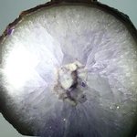 Freestanding Polished Agate - Purple ~11cm