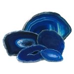 Agate Slice Blue