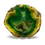 Agate Slice - Green ~ 135mm