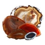 Agate Slice Natural