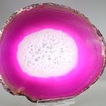 Agate Slice - Pink  ~122mm