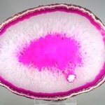 Agate Slice - Pink  ~127mm