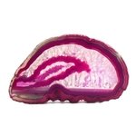 Agate Slice - Pink  ~155mm