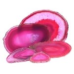 Agate Slice Pink