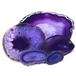 Agate Slice Purple