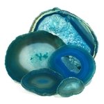 Agate Slice Turquoise