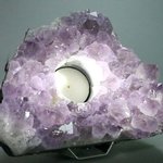 Amazing Amethyst Tea Light Candle Holder ~141mm