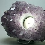 AMAZING Amethyst Tea Light Candle Holder ~155mm