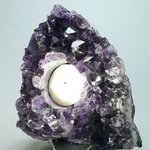 Amazing Amethyst Tea Light Candle Holder ~130mm