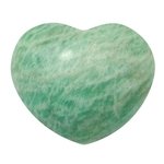 Amazonite Crystal Heart ~45mm