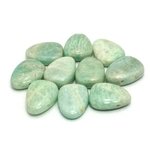 Amazonite Drilled Tumble Stone