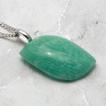 Amazonite Gemstone Pendant  ~30mm